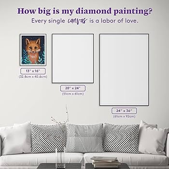 Amazon.com: DIAMOND ART CLUB Fox Diamond Art Painting Kit